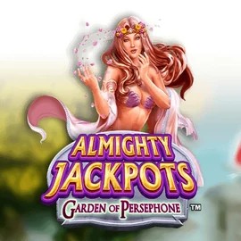 Almighty Jackpots: Garden of Persephone logo by Novomatic Spinrise Casino
