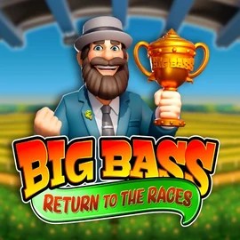 Big Bass Return to the Races logo by Pragmatic Play at Spinrise Casino