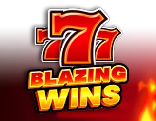 Blazing Wins logo – Slots by Playson at Spinrise Casino