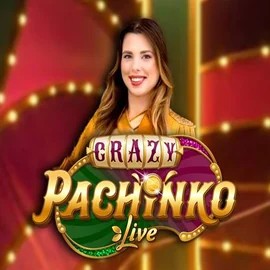Crazy Pachinko game by Evolution – logo hosted on Spinrise Casino