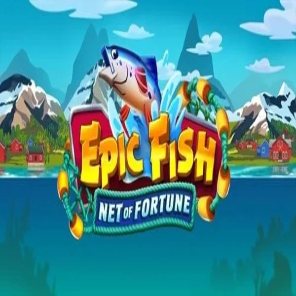 Slots logo of Epic Fish Net of Fortune from Quickspin at Spinrise Casino