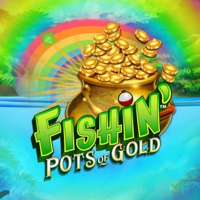 Fishin Pots Of Gold casino game by Gameburger Studios – featured logo at Spinrise Casino
