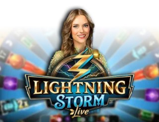 Lightning Storm logo by Evolution Spinrise Casino