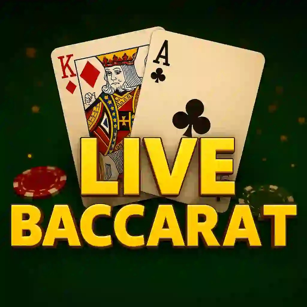Live Casino logo of Live Baccarat from Evolution at Spinrise Casino