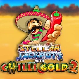 Stellar Jackpots with Chilli Gold x2 logo by Lightning Box Game Spinrise Casino
