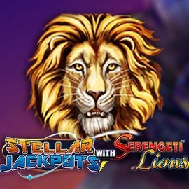 Stellar Jackpots with Serengeti Lions game by Lightning Box Game – logo hosted on Spinrise Casino