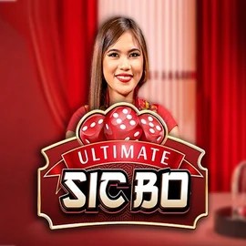 Ultimate Sic Bo slot logo by Ezugi at Spinrise Casino