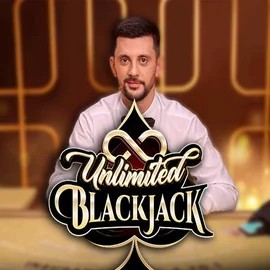 Unlimited Blackjack slot icon by Ezugi, available at Spinrise Casino